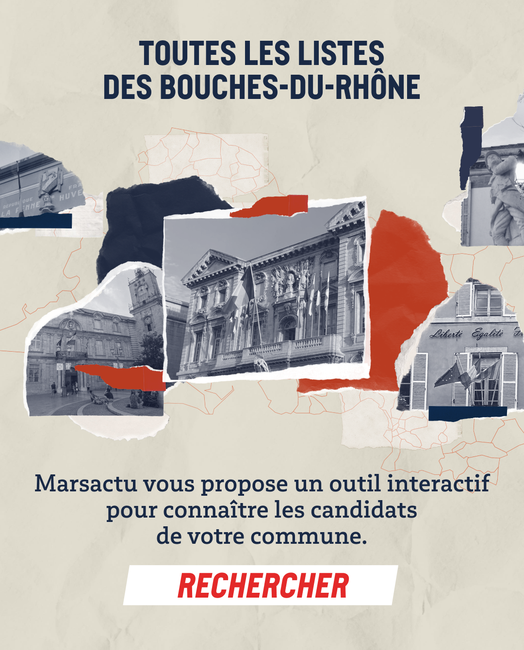 Résultats des élections municipales 2026 dans les Bouches-du-Rhône