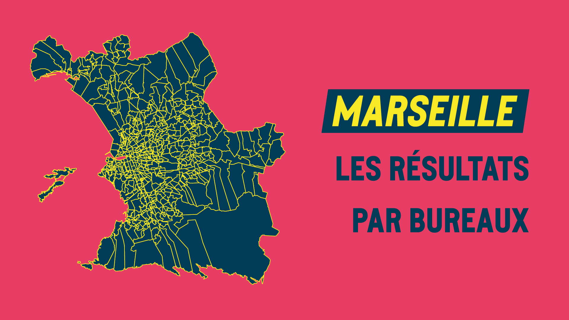 Les résultats des municipales 2020 de Marseille par bureaux