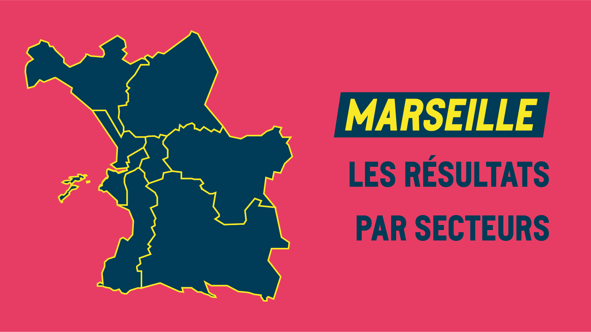 Les résultats des municipales 2020 de Marseille par secteur