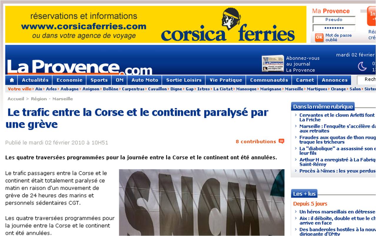 Quand Corsica fait un sale coup de pub à la Sncm