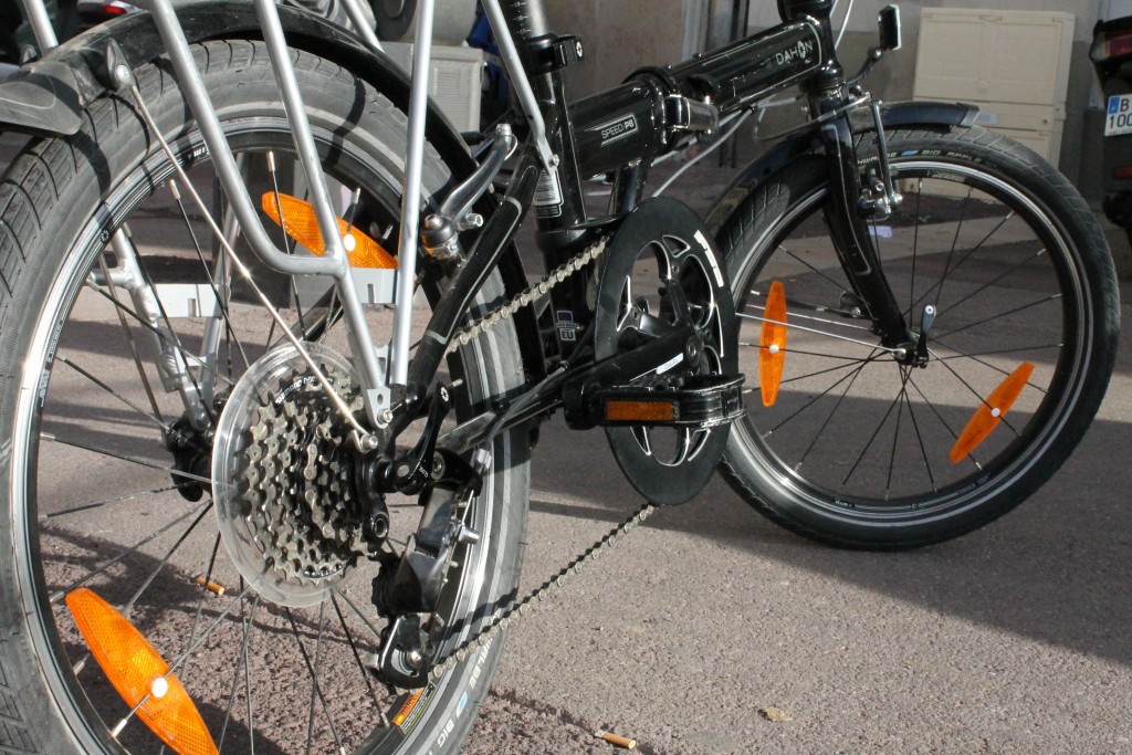 bicyclette a roues carré