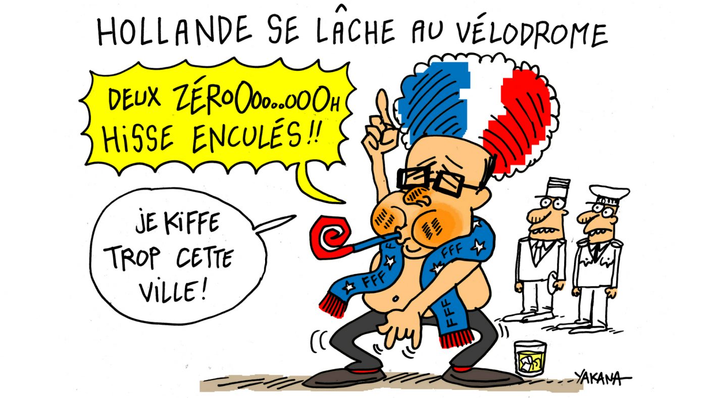 Le clin d’œil du Ravi : François Hollande aime Marseille… surtout pour le foot