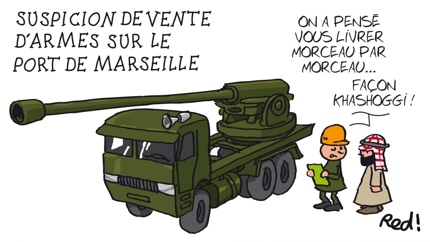 Suspicion de vente d’armes au port de Marseille