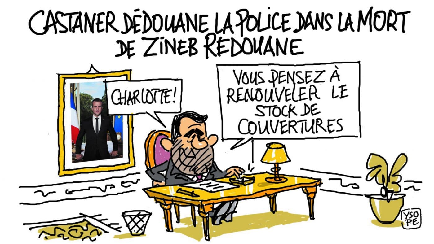 Castaner couvre et met au chaud les policiers dans l’affaire Zineb Redouane