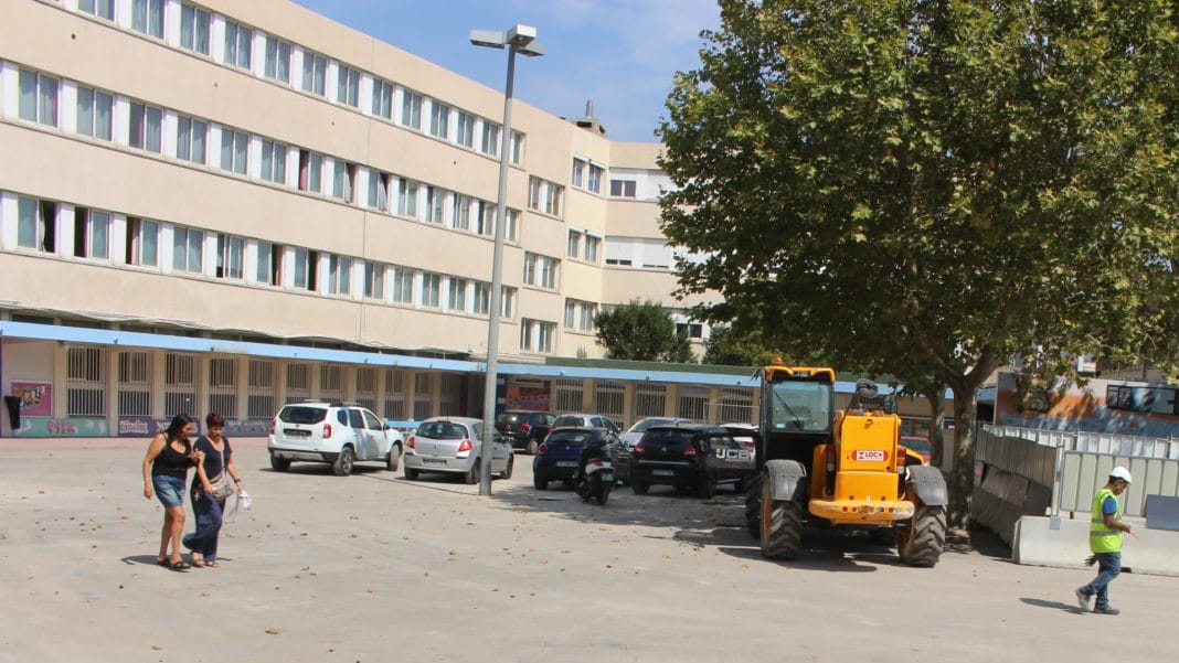 Le collège Versailles, seul collège qui bénéficie d'un protocole