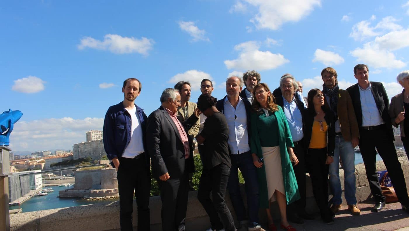 Les Écologistes marseillais en octobre 2019, pendant la pré-campagne pour les municipales 2020. (Photo : Lisa Castelly)