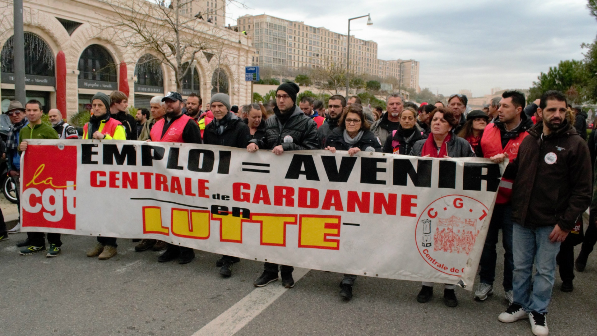 Un représentant CGT de la centrale de Gardanne en garde à vue - Marsactu