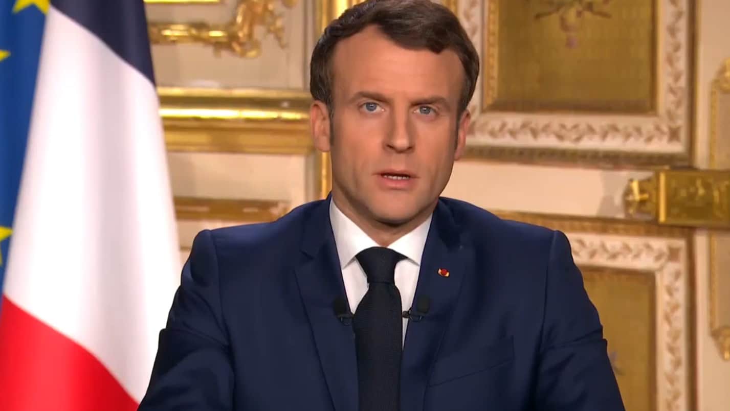 Allocution du président de la République le 16 mars.