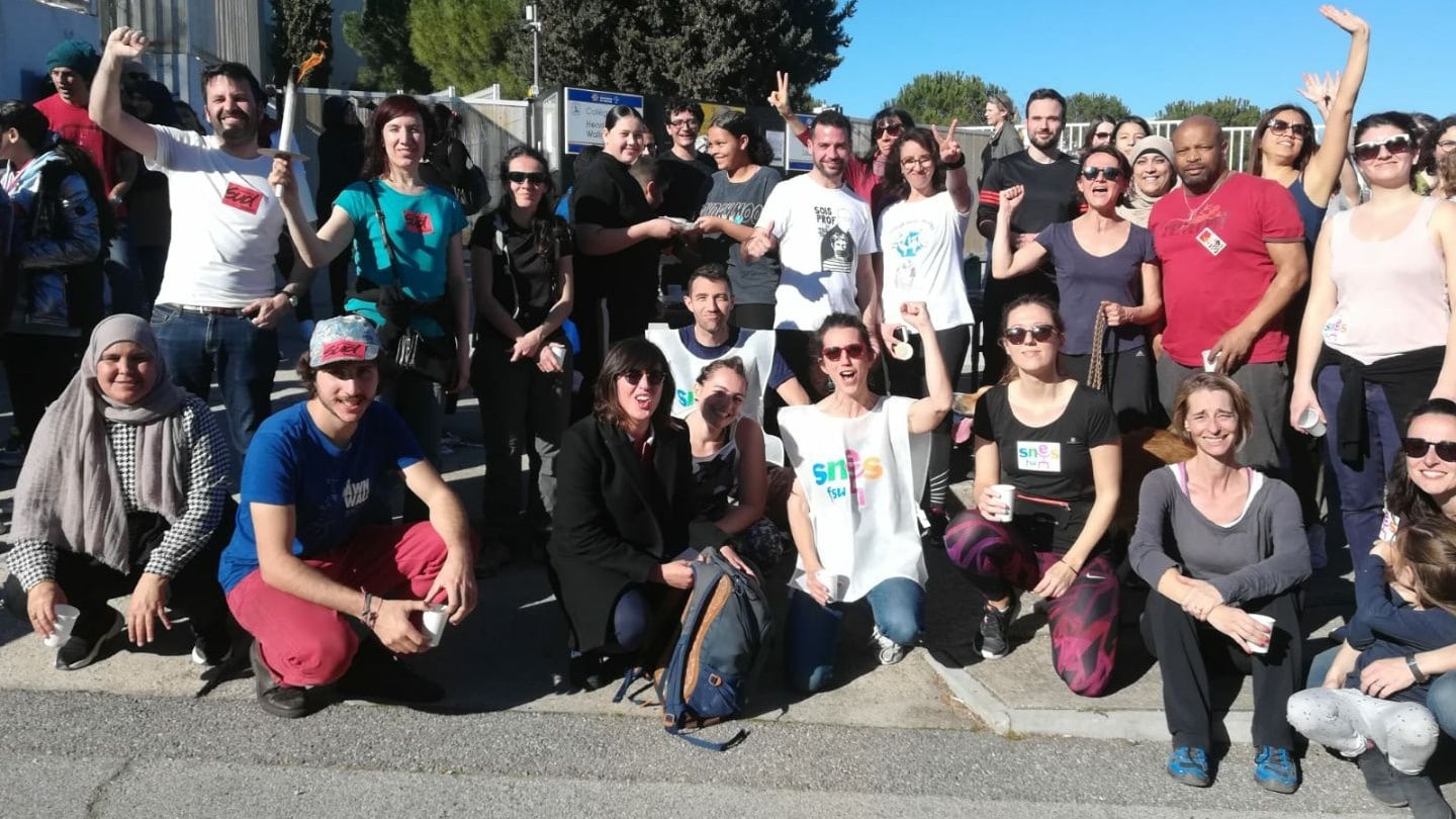 Une cinquantaine de profs de l’éducation prioritaire courent contre les baisses de moyens