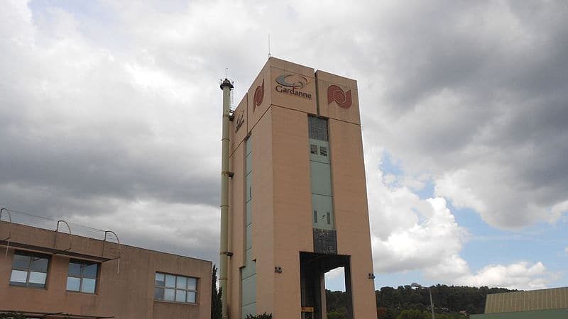 Le puits Morandat à Gardanne. Source : Fou de bassans, Wikimedia CC.