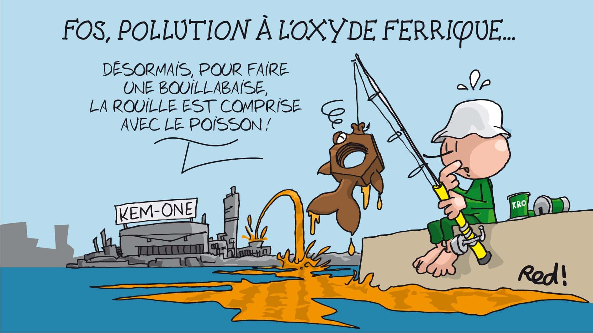 Poisson de Lavéra, rouille comprise