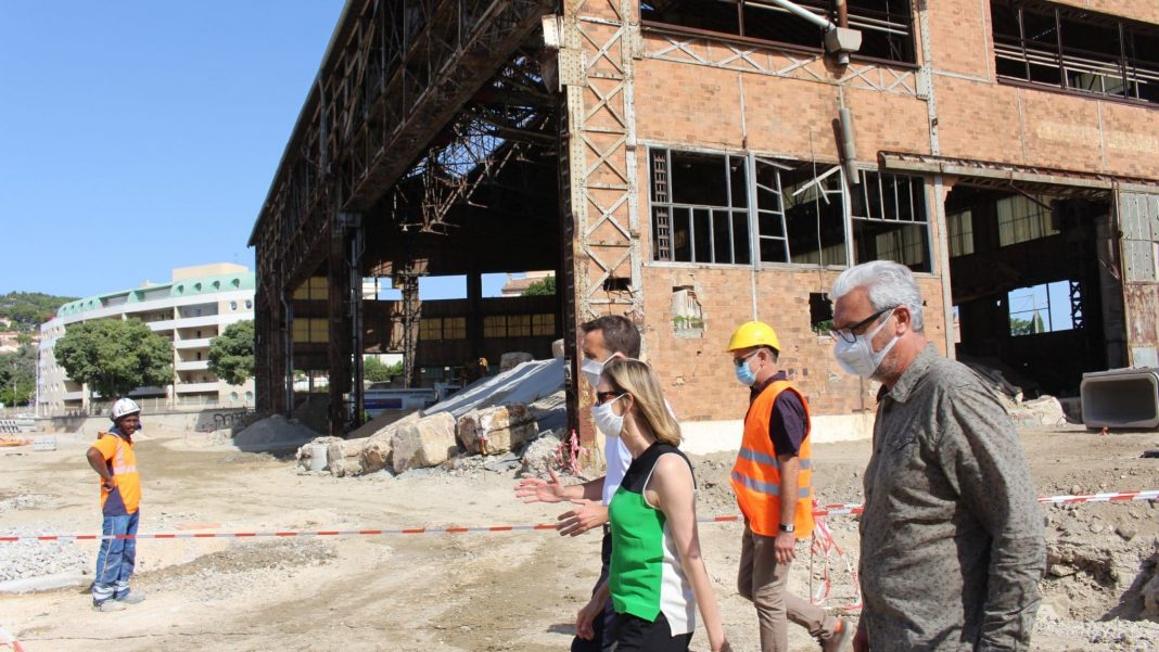 Visite ministérielle chantier naval de La Ciotat