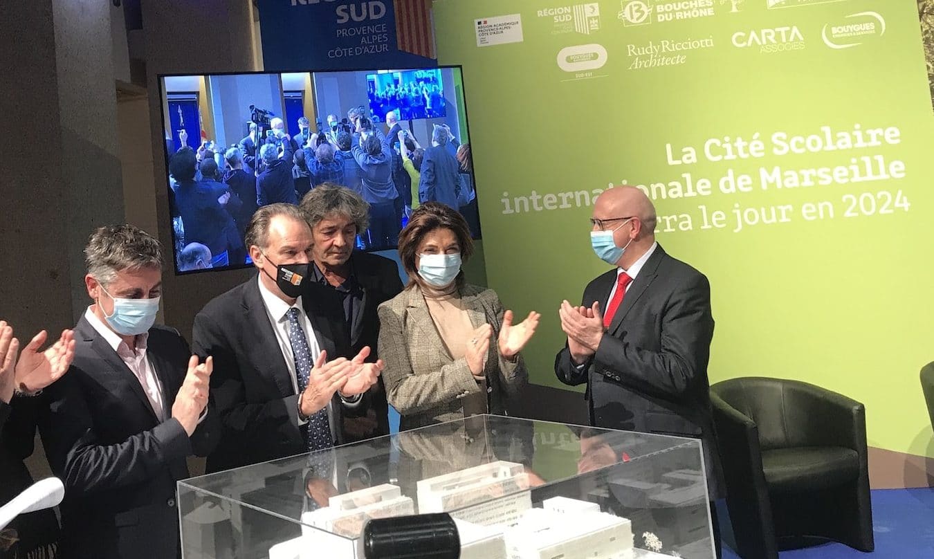 La région dévoile la future cité scolaire internationale d’Arenc