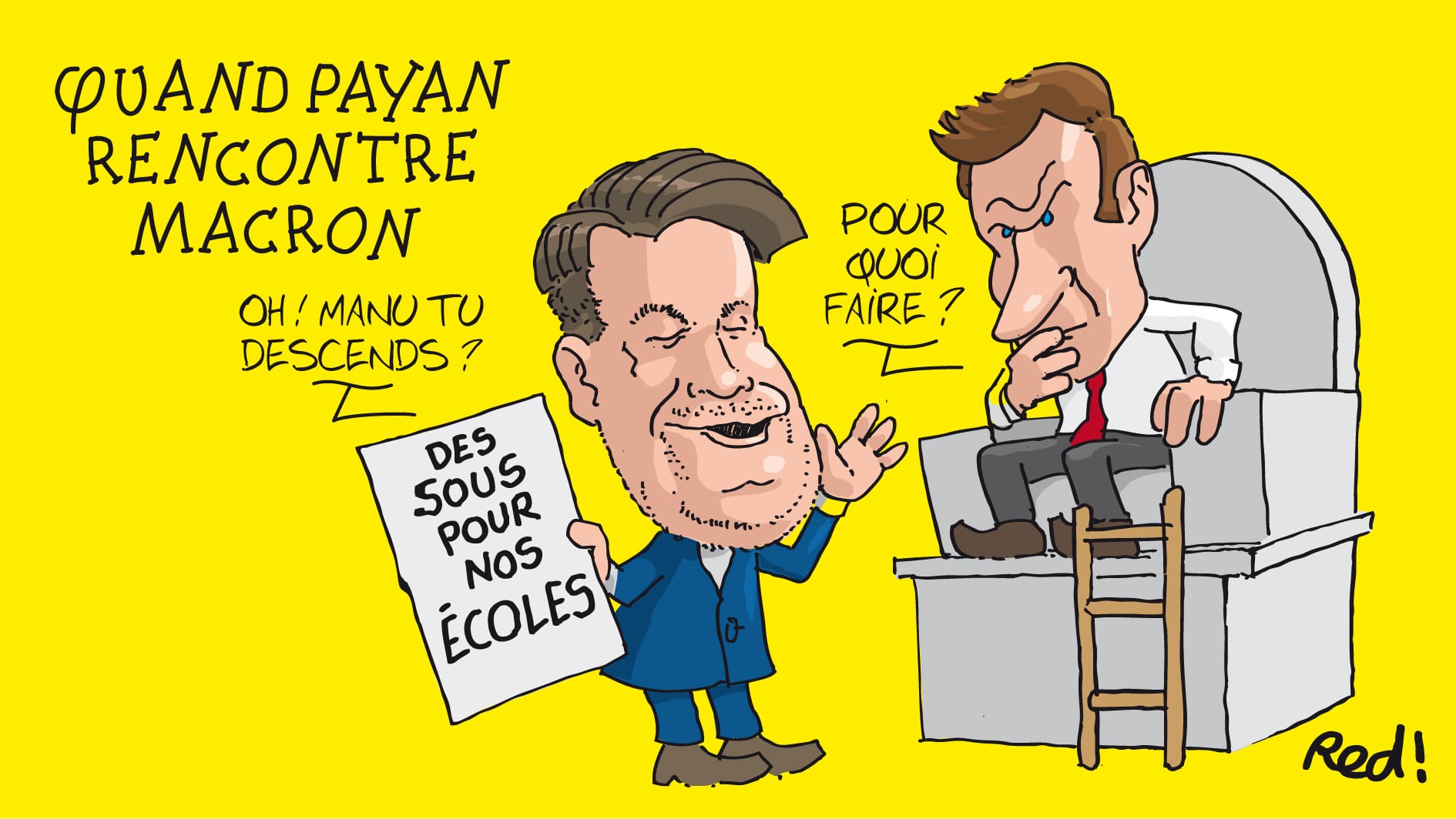 Benoît Payan est monté à la capitale, par Red!