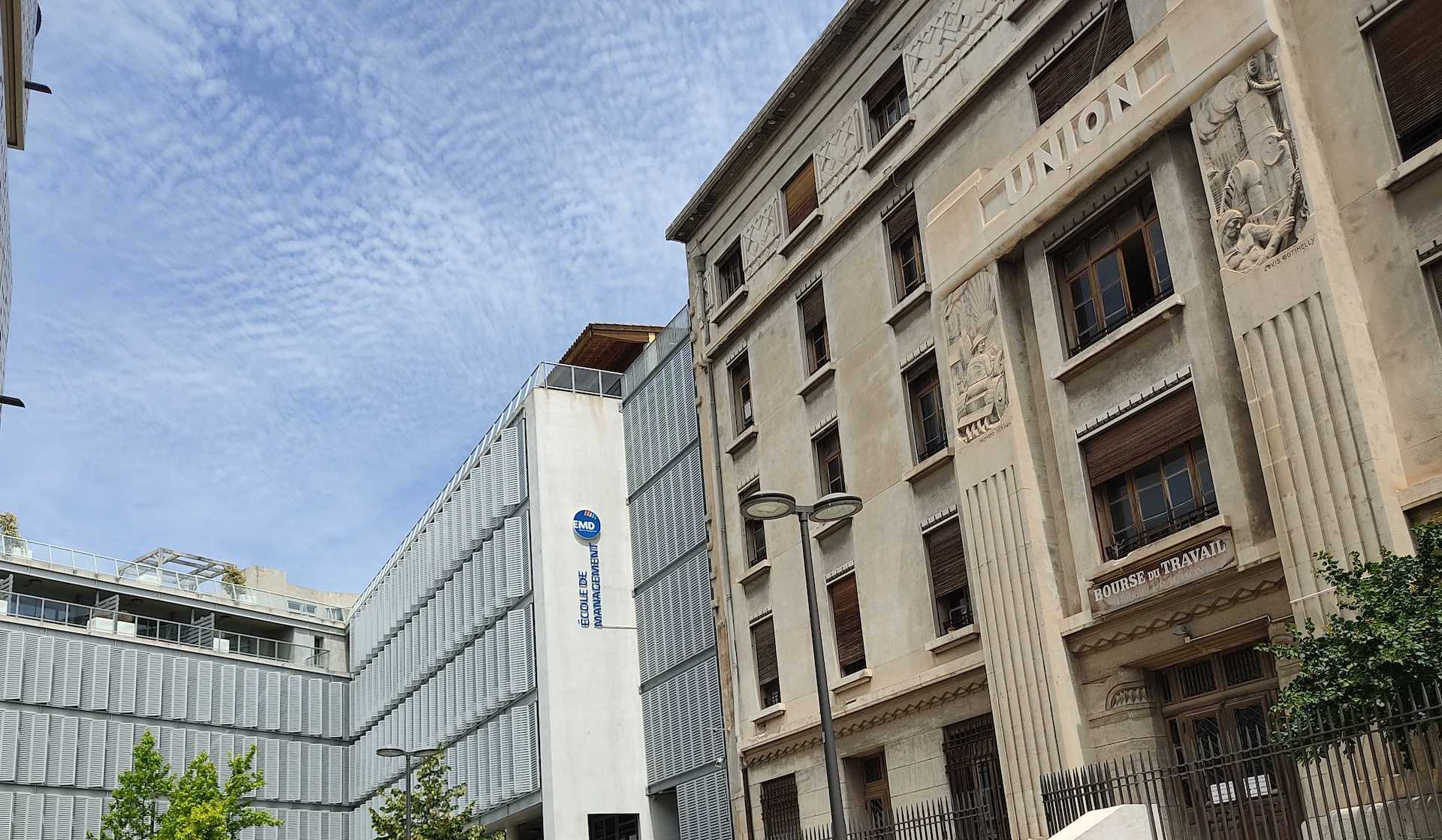 La bourse du travail de Marseille. (Photo LC)
