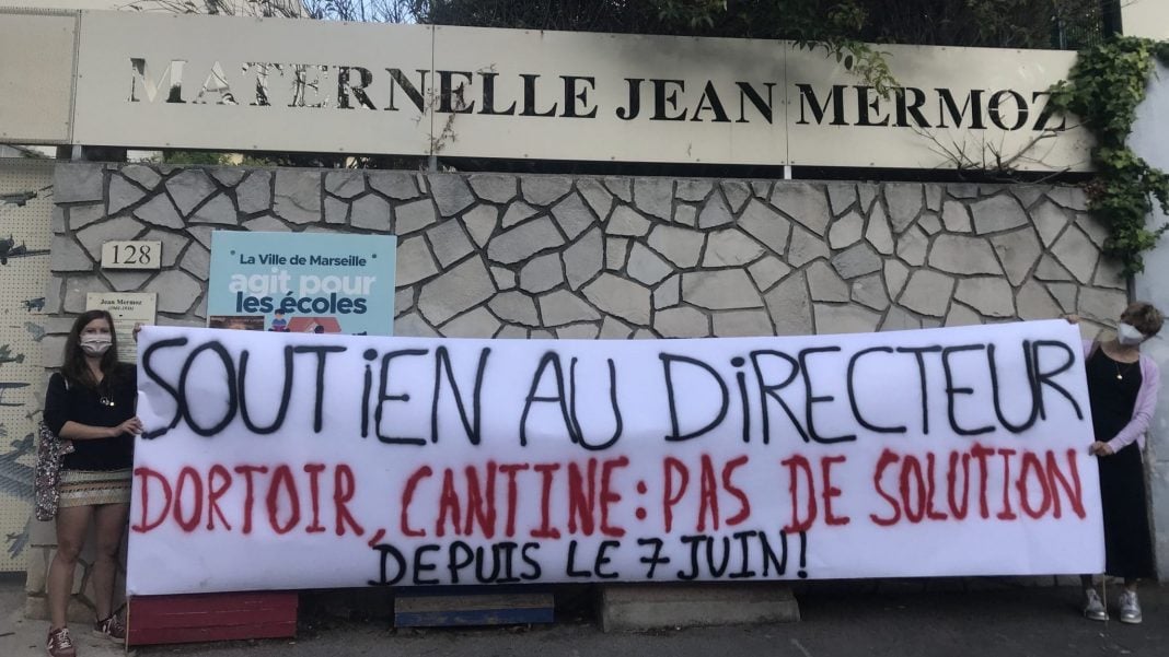 Banderole école mermoz
