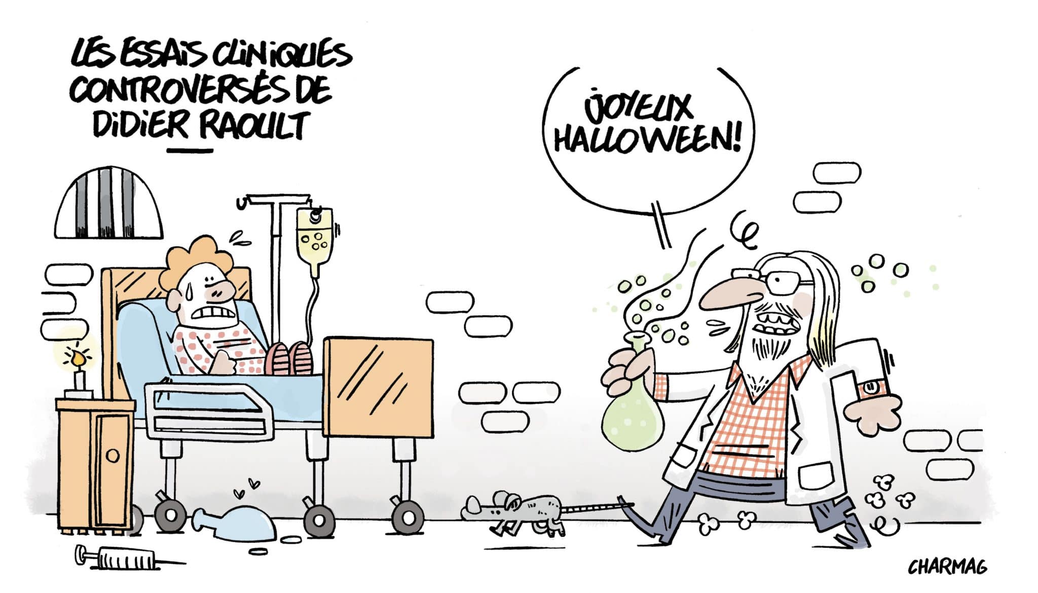 Le scandale sans fin de l’IHU de Raoult par Charmag pour le clin d’œil du Ravi