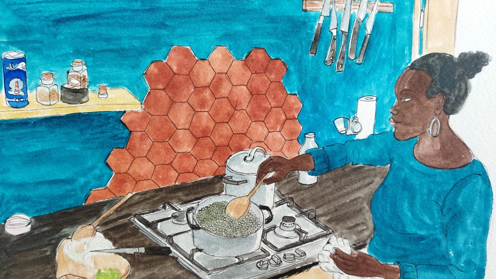 Illustration Malika Moine