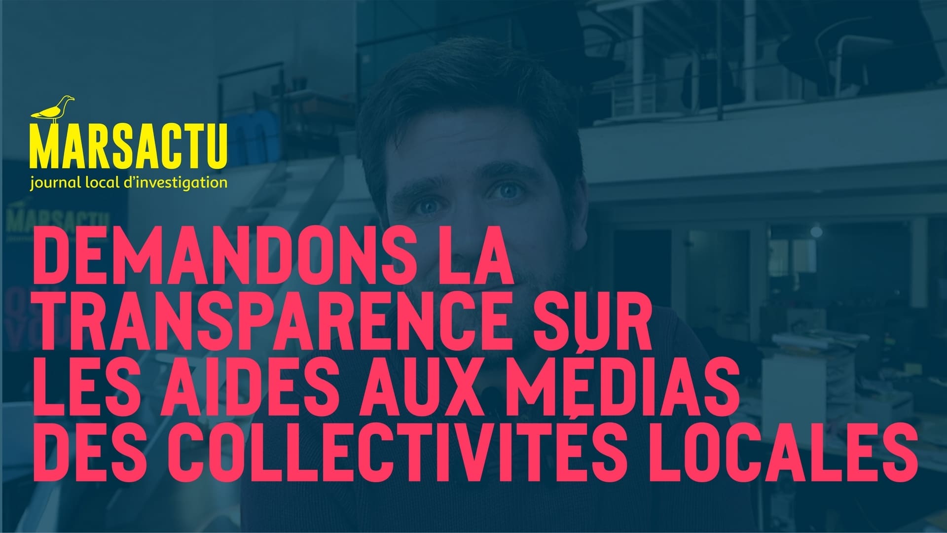 Demandons la transparence sur les aides aux médias des collectivités locales