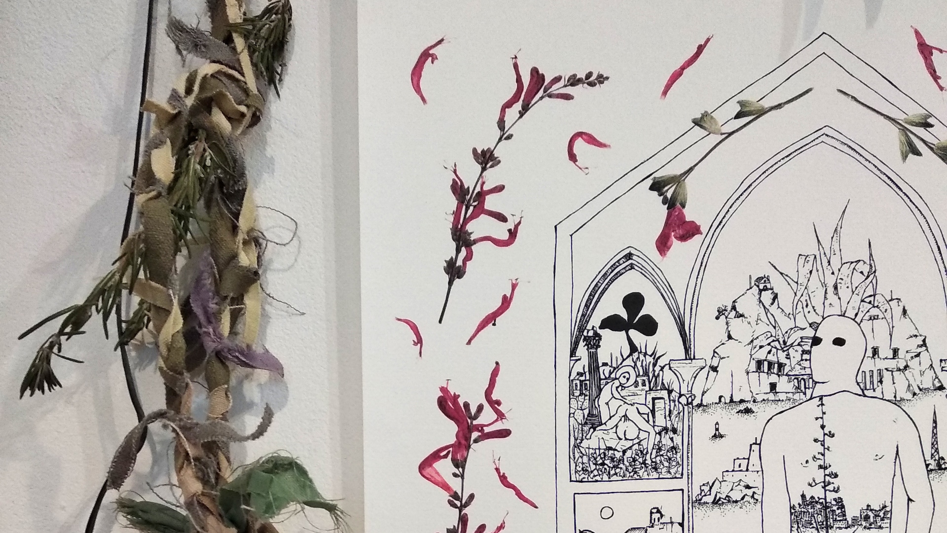 Paquetons fruitons, Palais brûlant du collectif Glory Garrigue © Margot Dewavrin