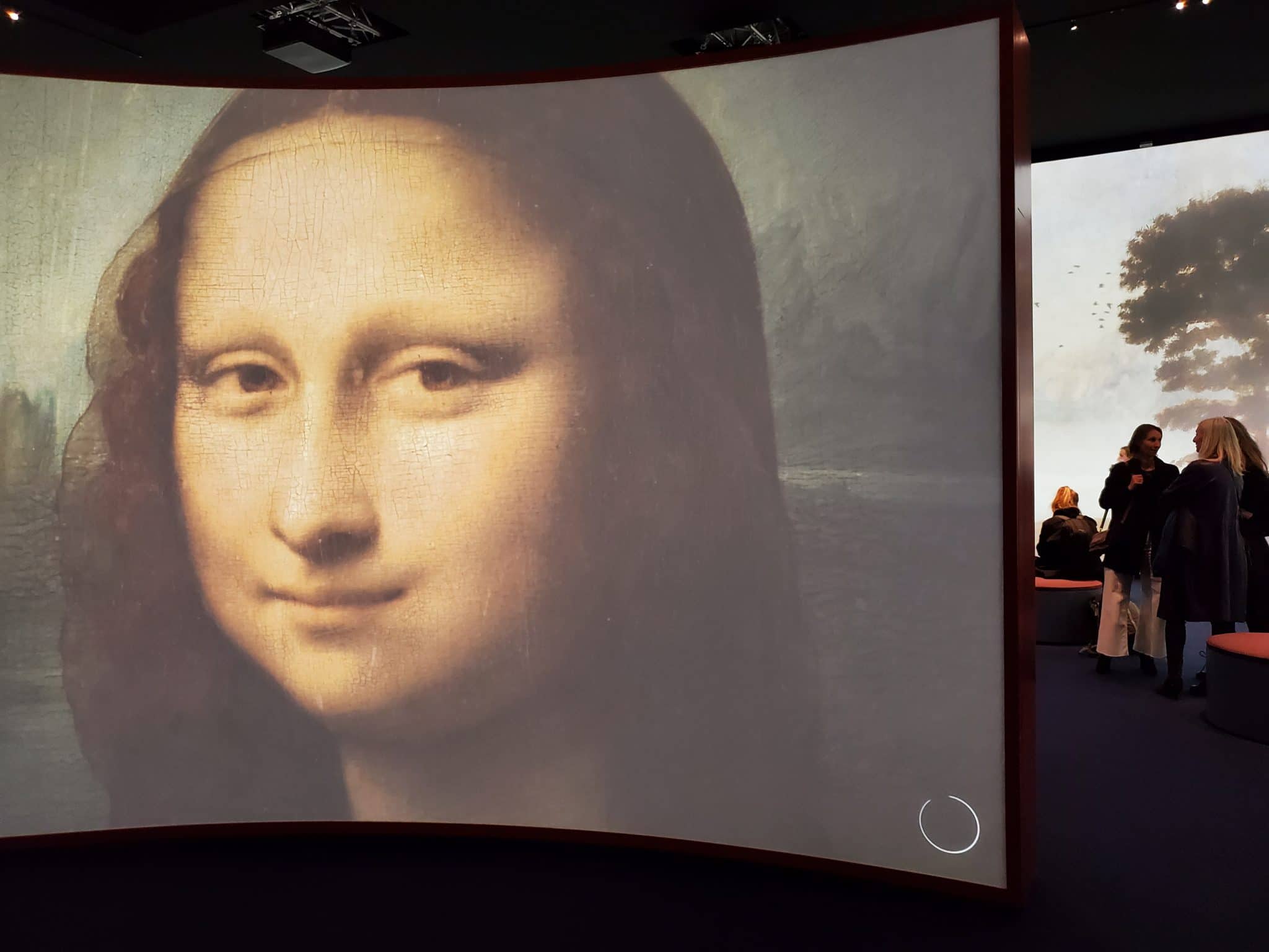 La Joconde, exposition immersive © Damien Boeuf