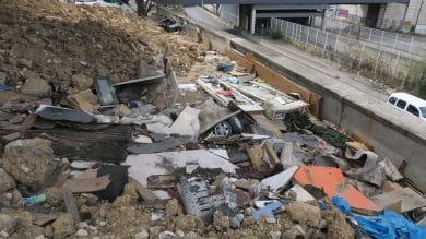 Un terrain pollué à Frais Vallon (13e).