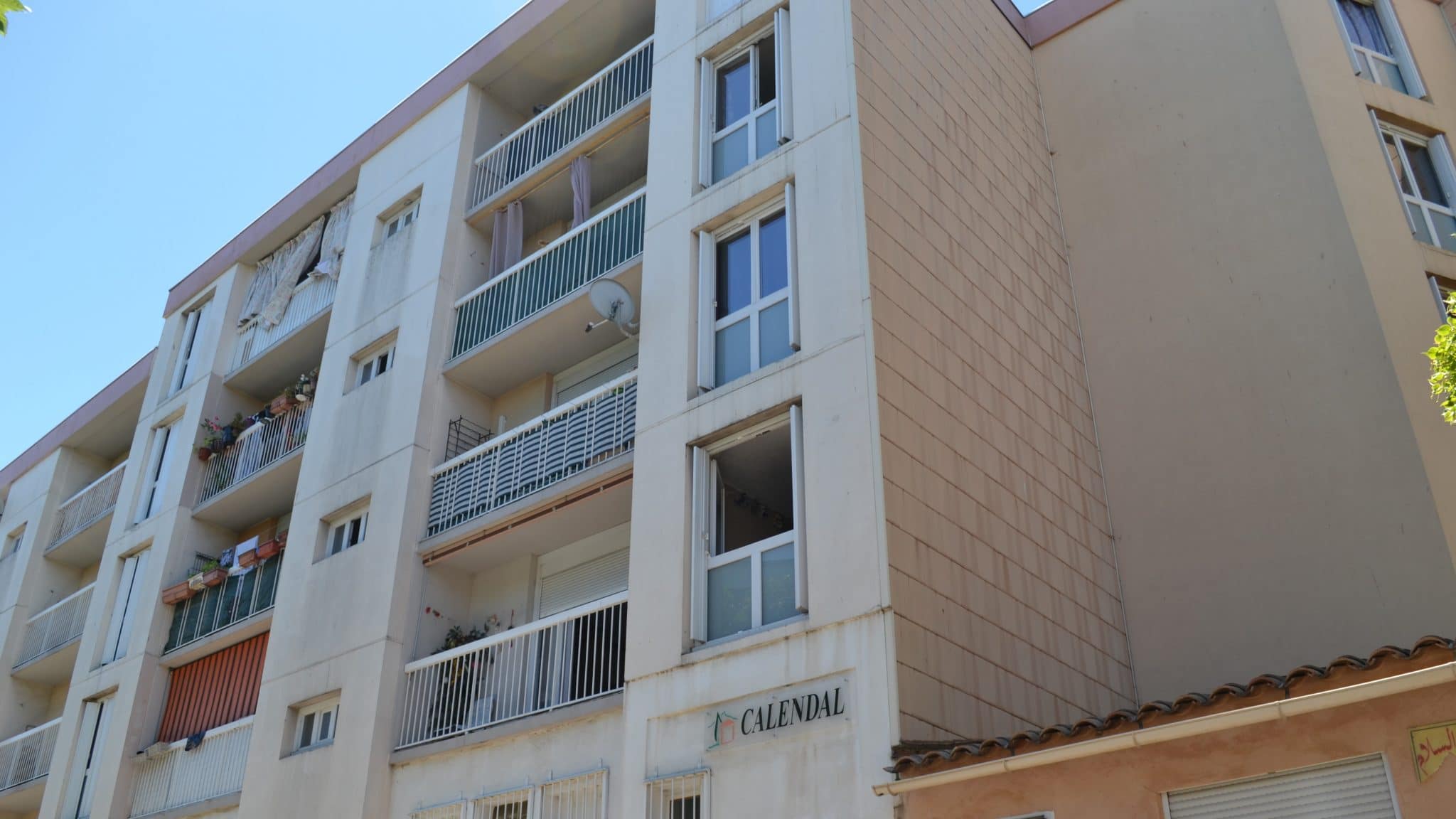 La résidence Calendal dans le quartier d