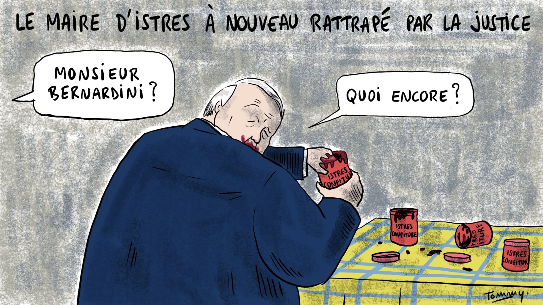 Bernardini, les doigts dans la confiture