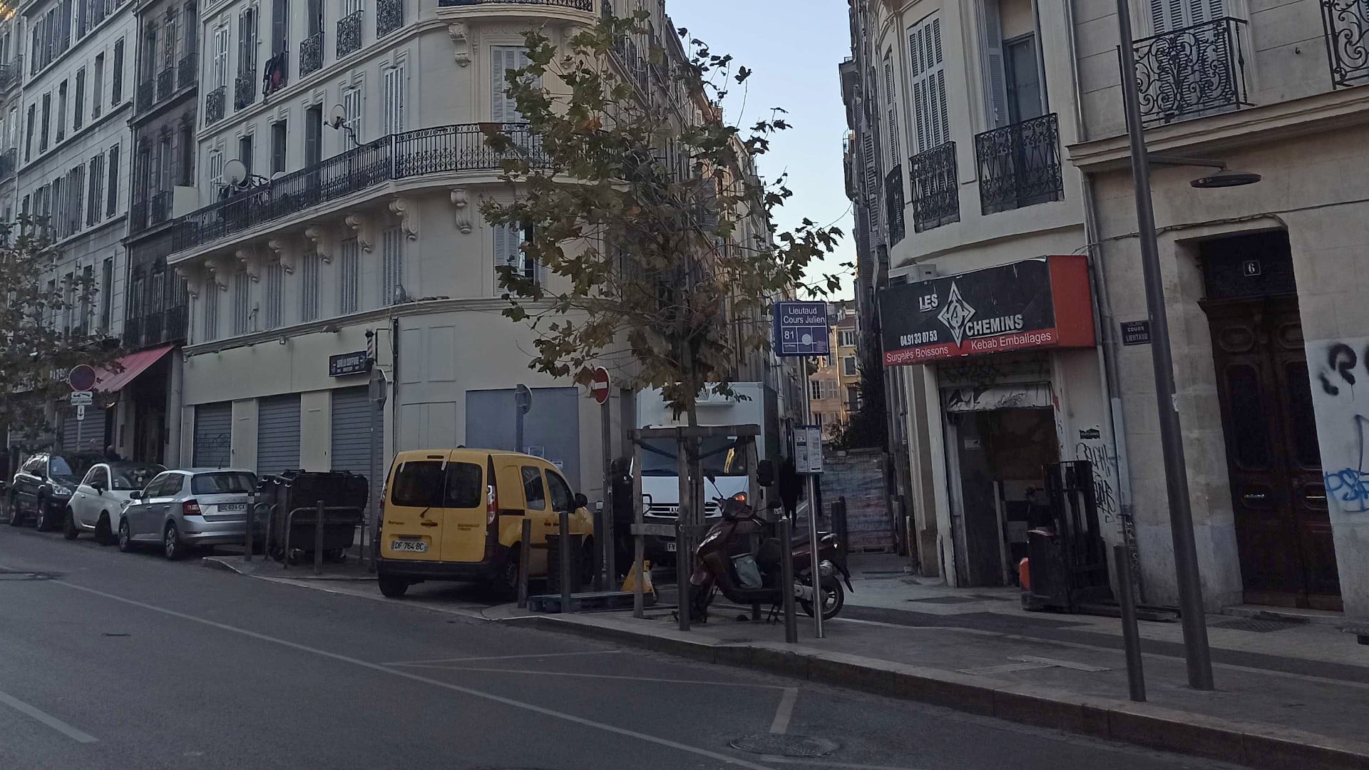 Cours Lieutaud : le propriétaire d’un local commercial en péril refuse de baisser le rideau