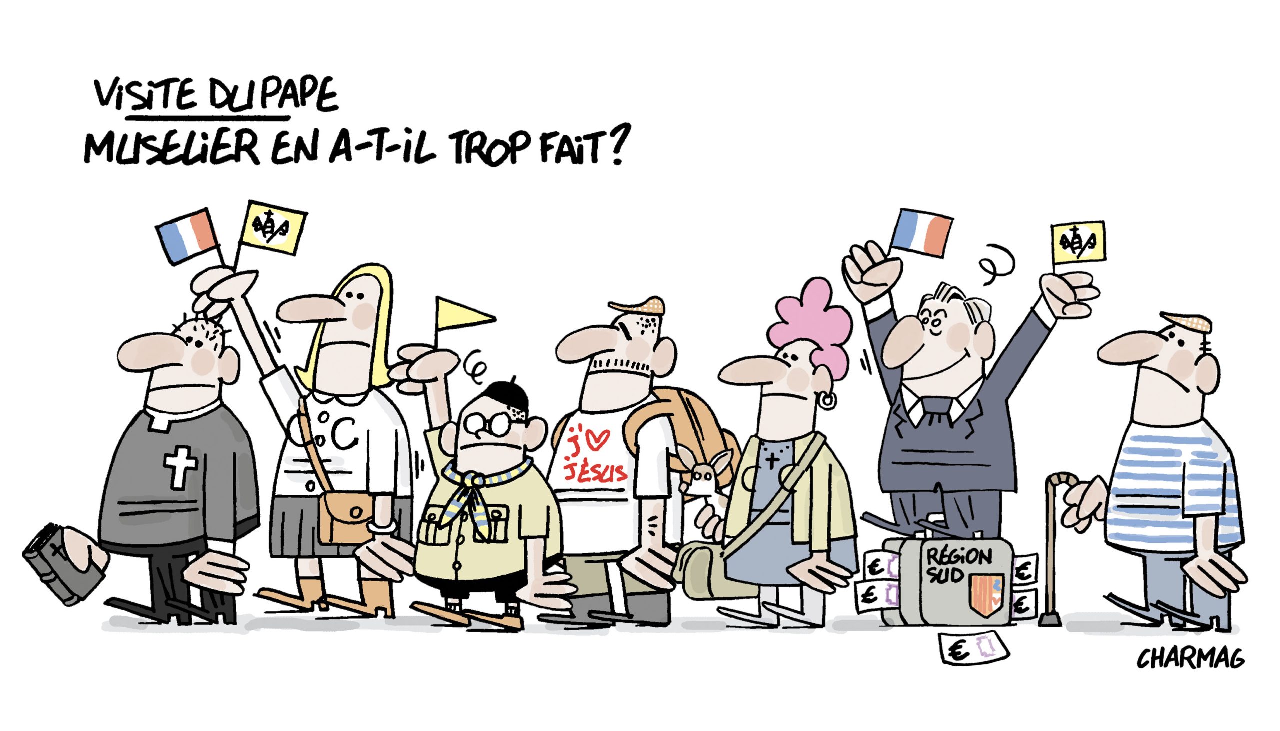 Visite du pape : Muselier en a-t-il trop fait?