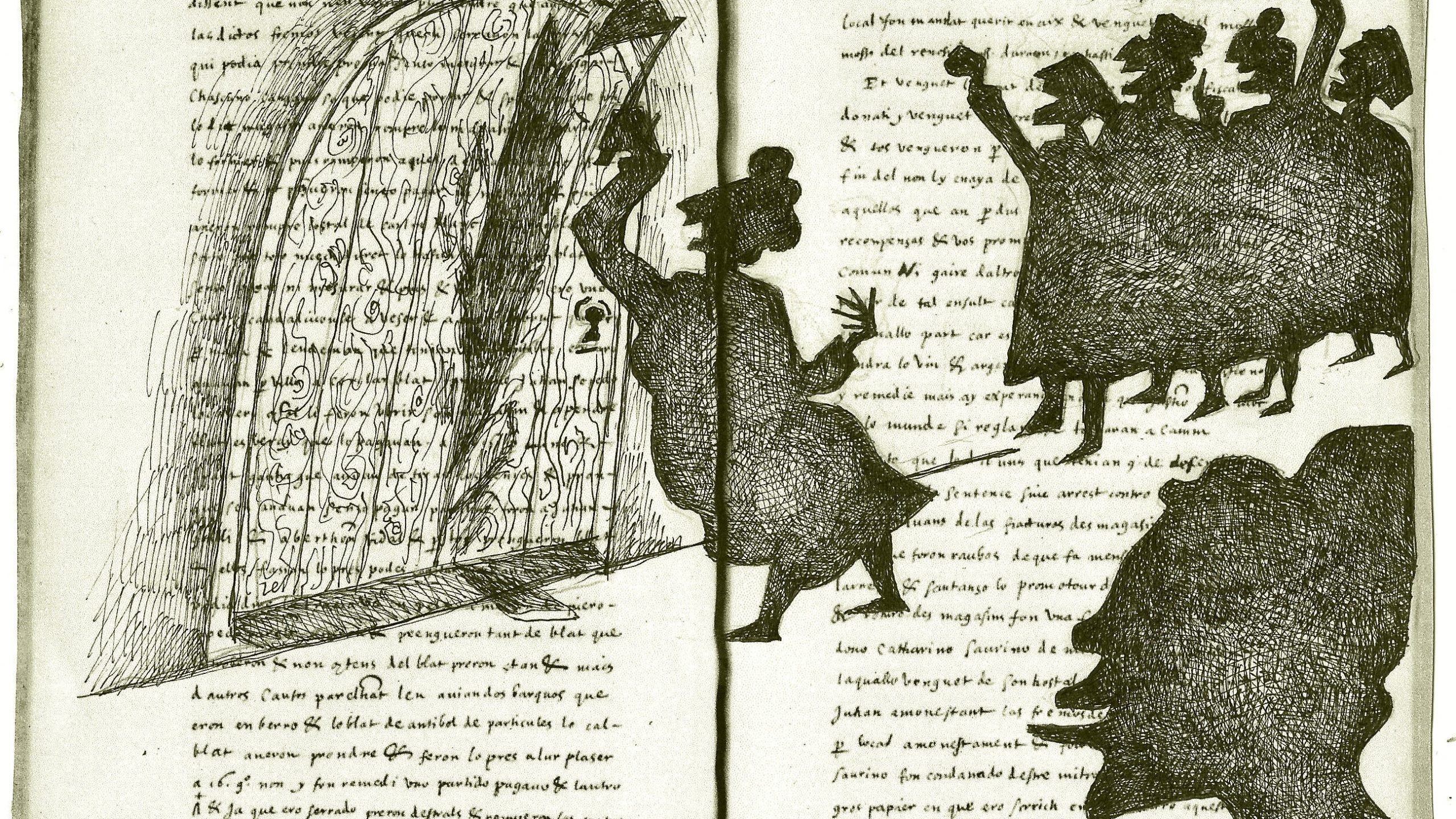 L’illustration de cette nouvelle prend pour support le manuscrit de Valbelle consultable sur le
site de la BNF.