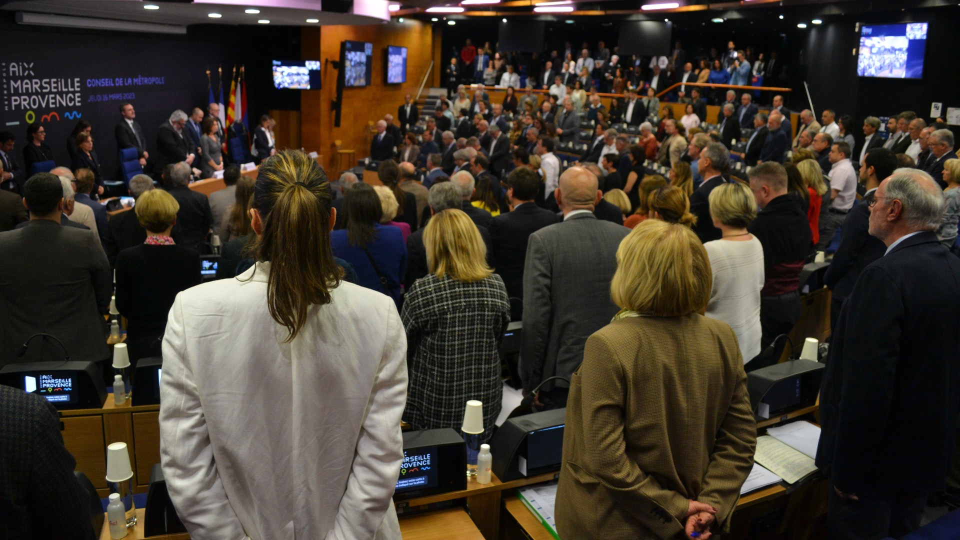 Le conseil métropolitain du 16 mars 2023. (Photo : ML)