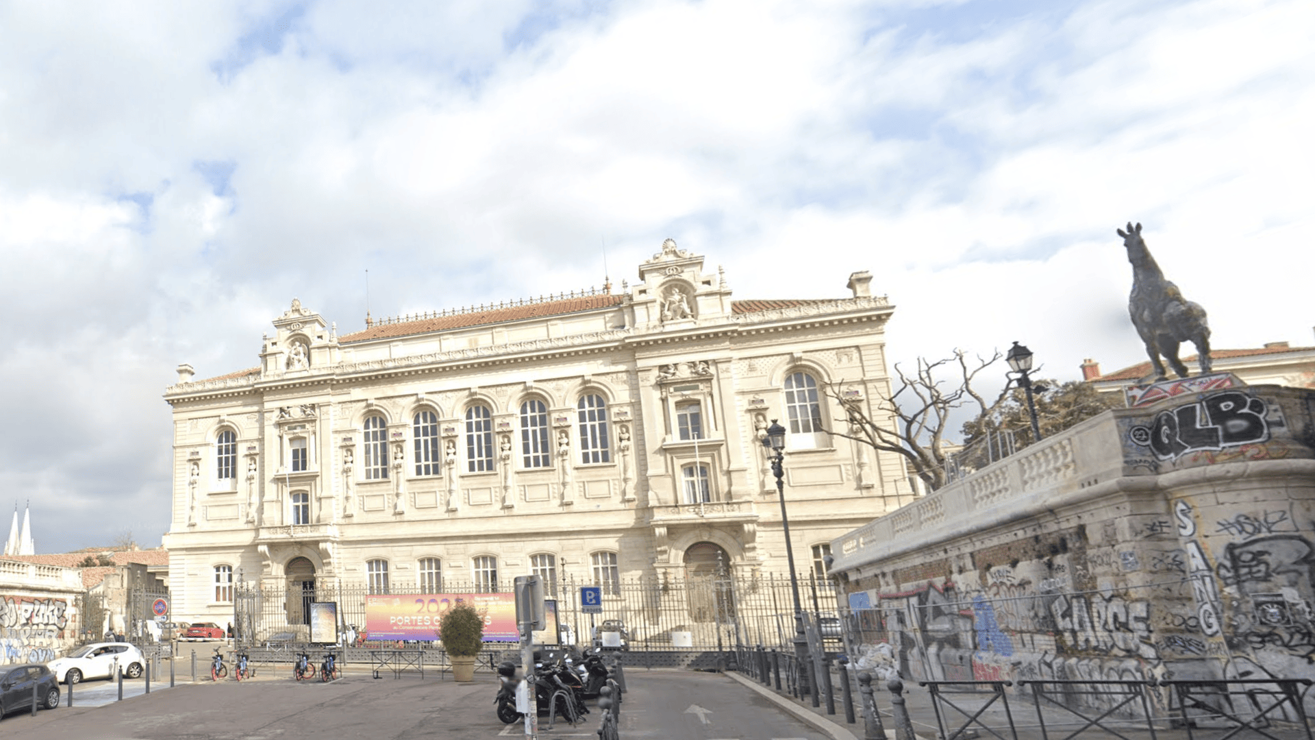 Le conservatoire de Marseille, place Carli. (Photo : Google maps)
