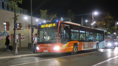 À Saint-Charles, les bus de substitutions ne sont pas très fréquentés la nuit.