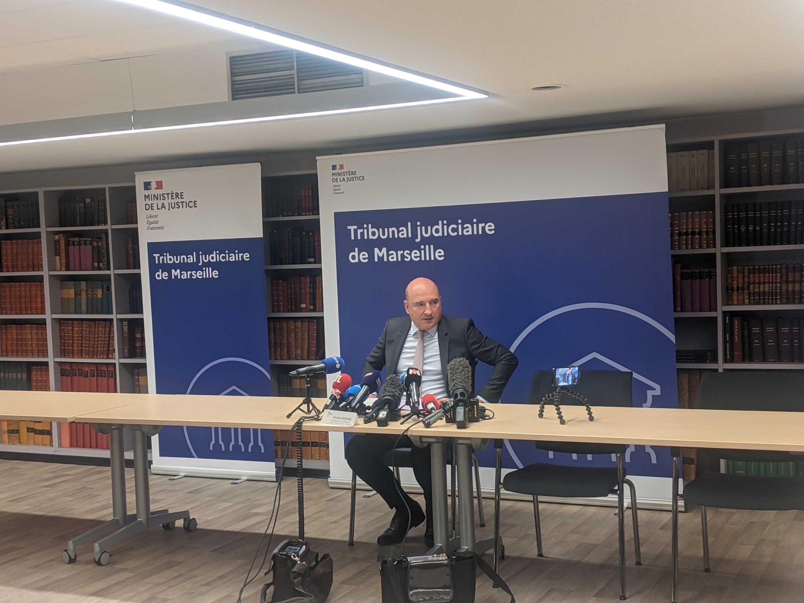 Le procureur de Marseille Nicolas Bessone. (Photo : CMB)