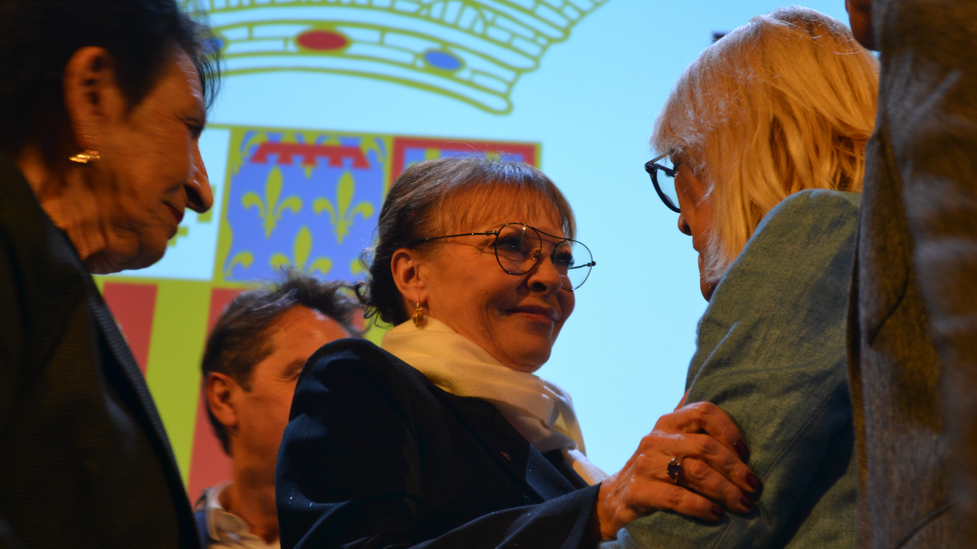 Sophie Joissains lors de ses vœux protocolaires 2023. (Photo : ML)