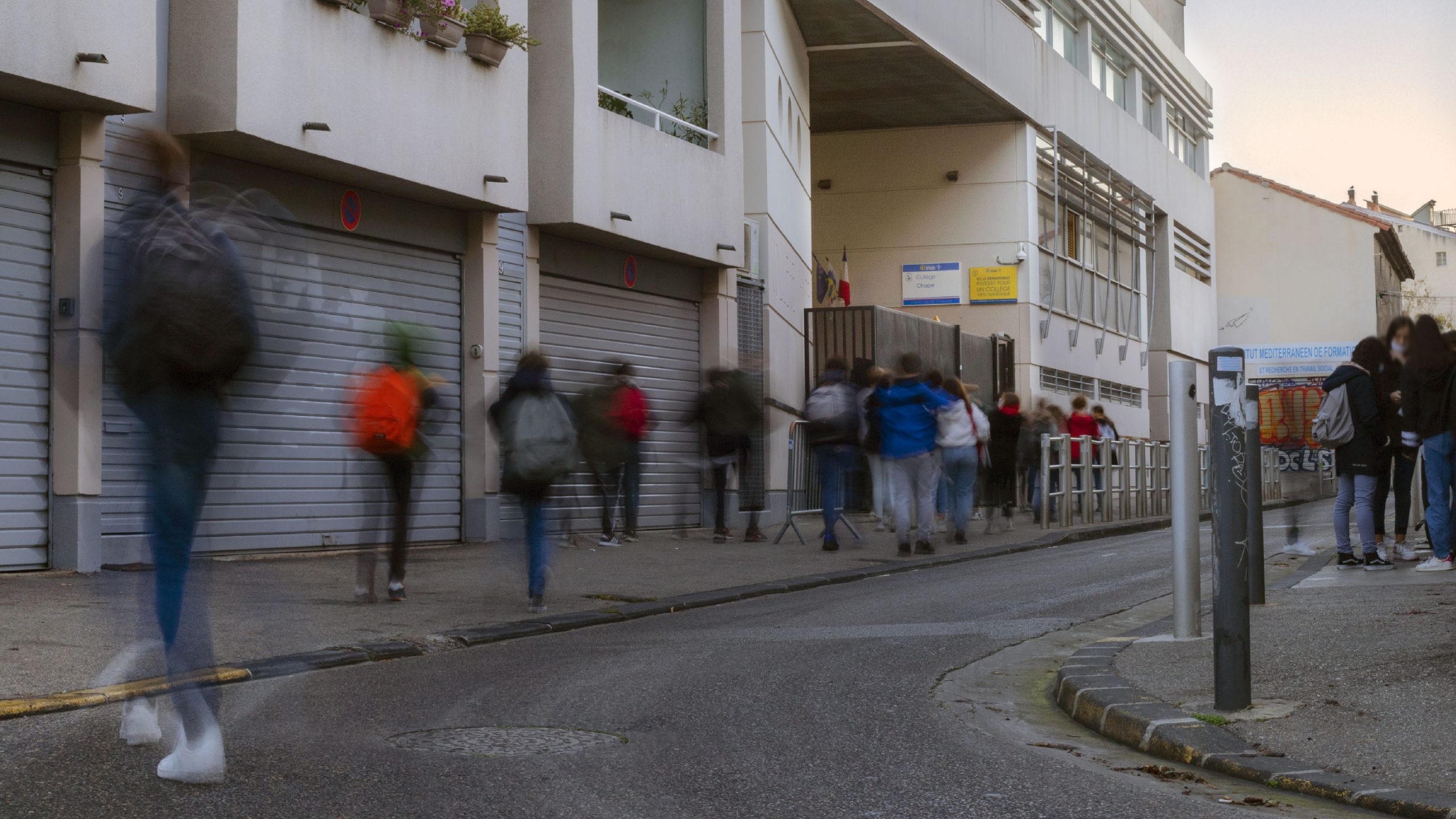 Le collège Chape dans le 4e arrondissement. (Photo : Emilio Guzman)
