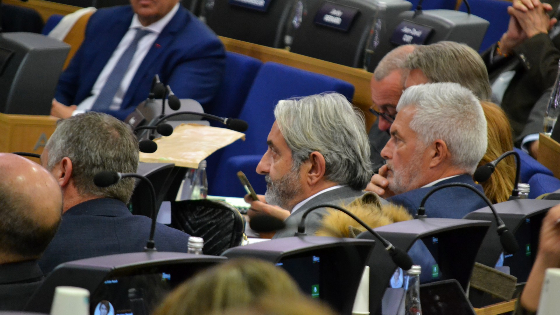 Georges Cristiani, maire de Mimet et président de l