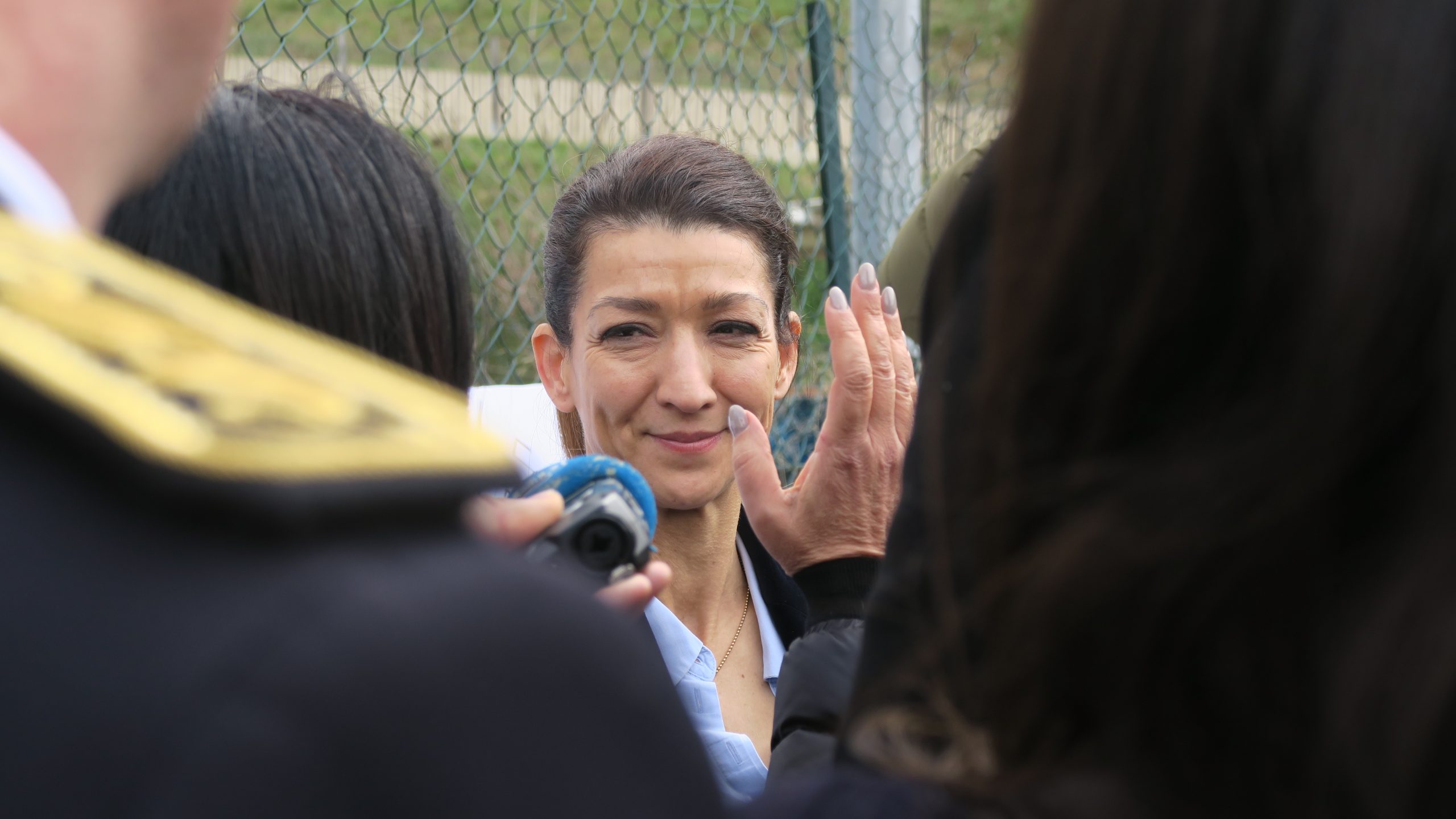 Sabrina Agresti-Roubache à Kalliste. Photo : Ava Guidarini