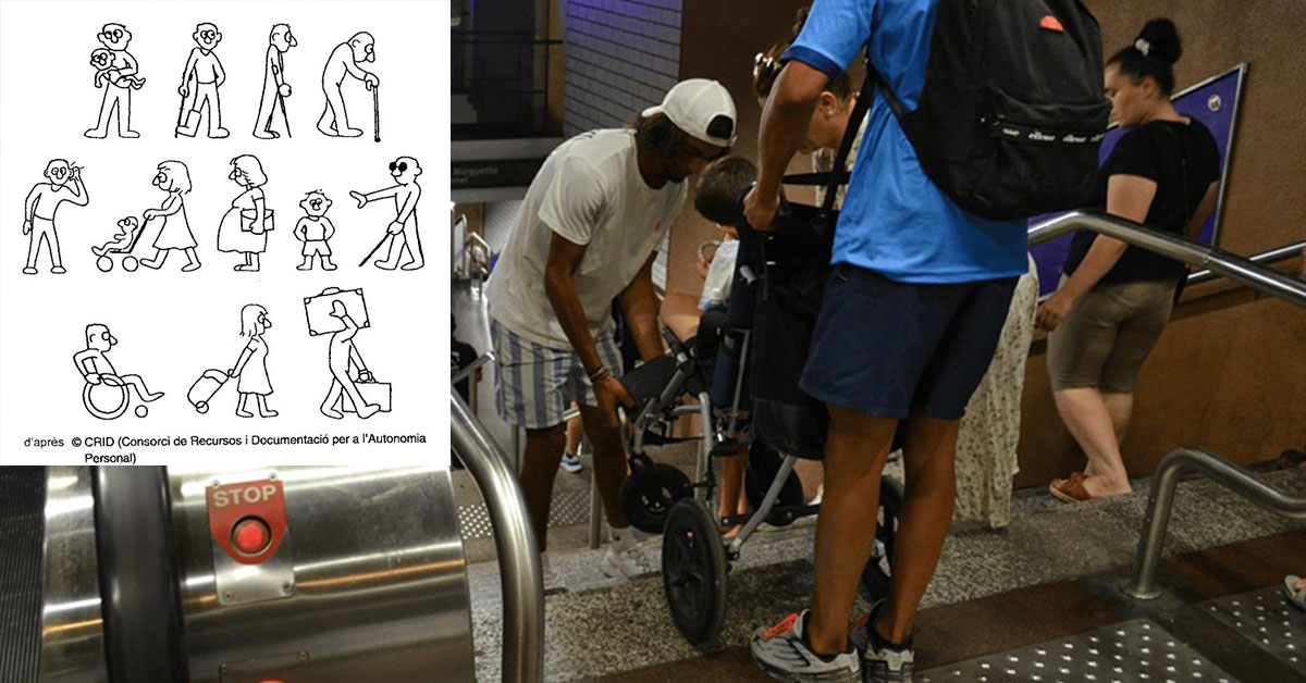 80% des stations de métro de Marseille ne sont pas accessibles aujourd’hui aux PMR.