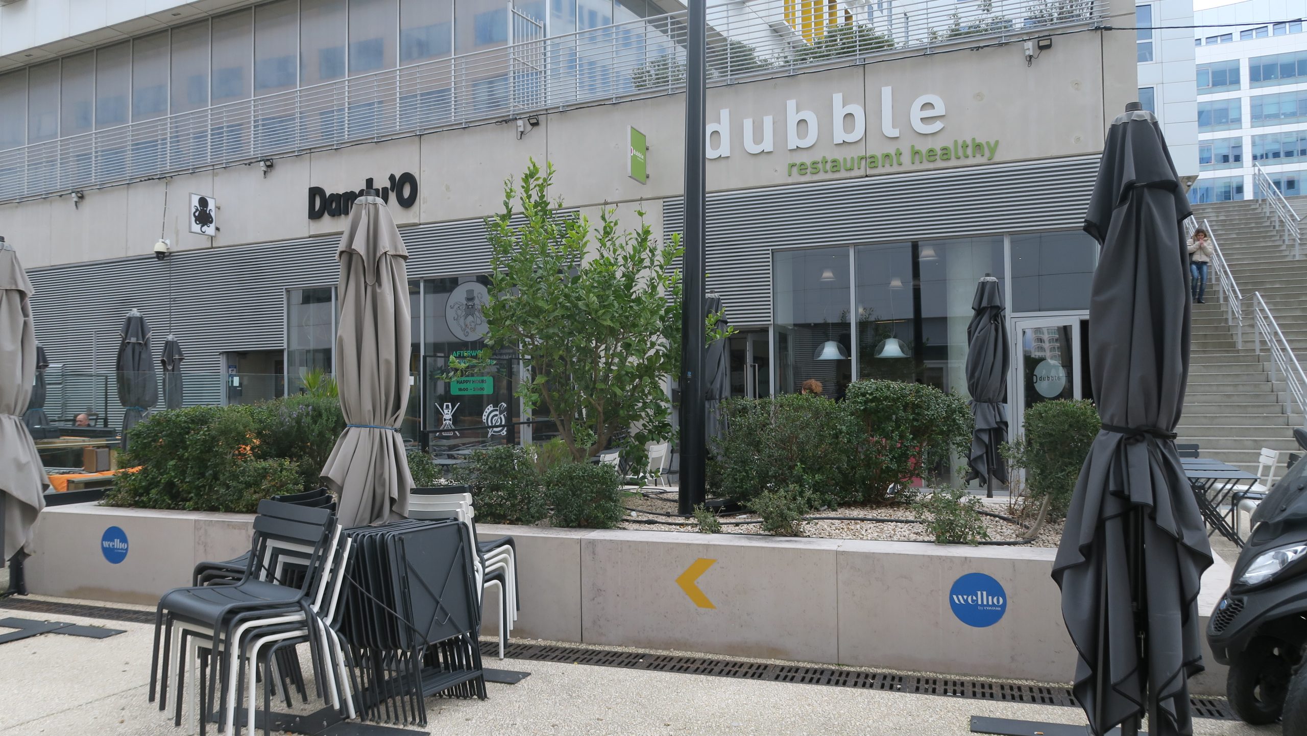 Un midi au passage Verneuil à la Joliette (2e). (Photo : Yasmine Sellami)