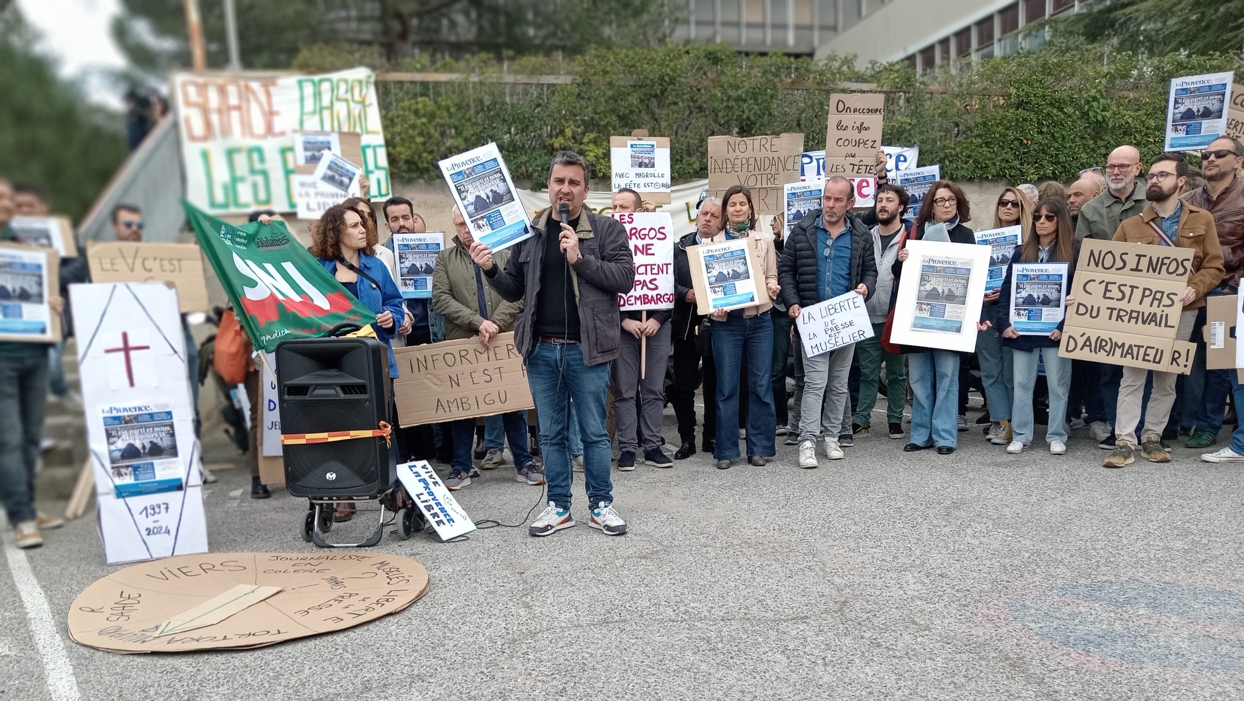 À La Provence, la reprise du travail n’éteint pas les craintes sur l’indépendance éditoriale