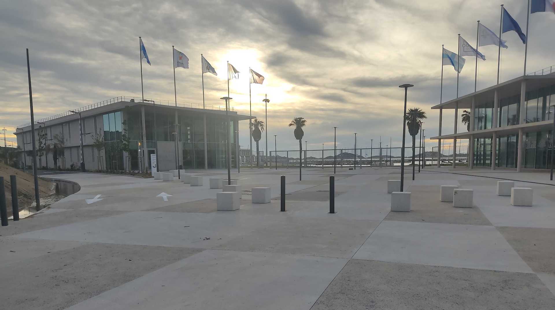 La marina du Roucas-Blanc a été construite pour les Jeux olympiques de 2024.