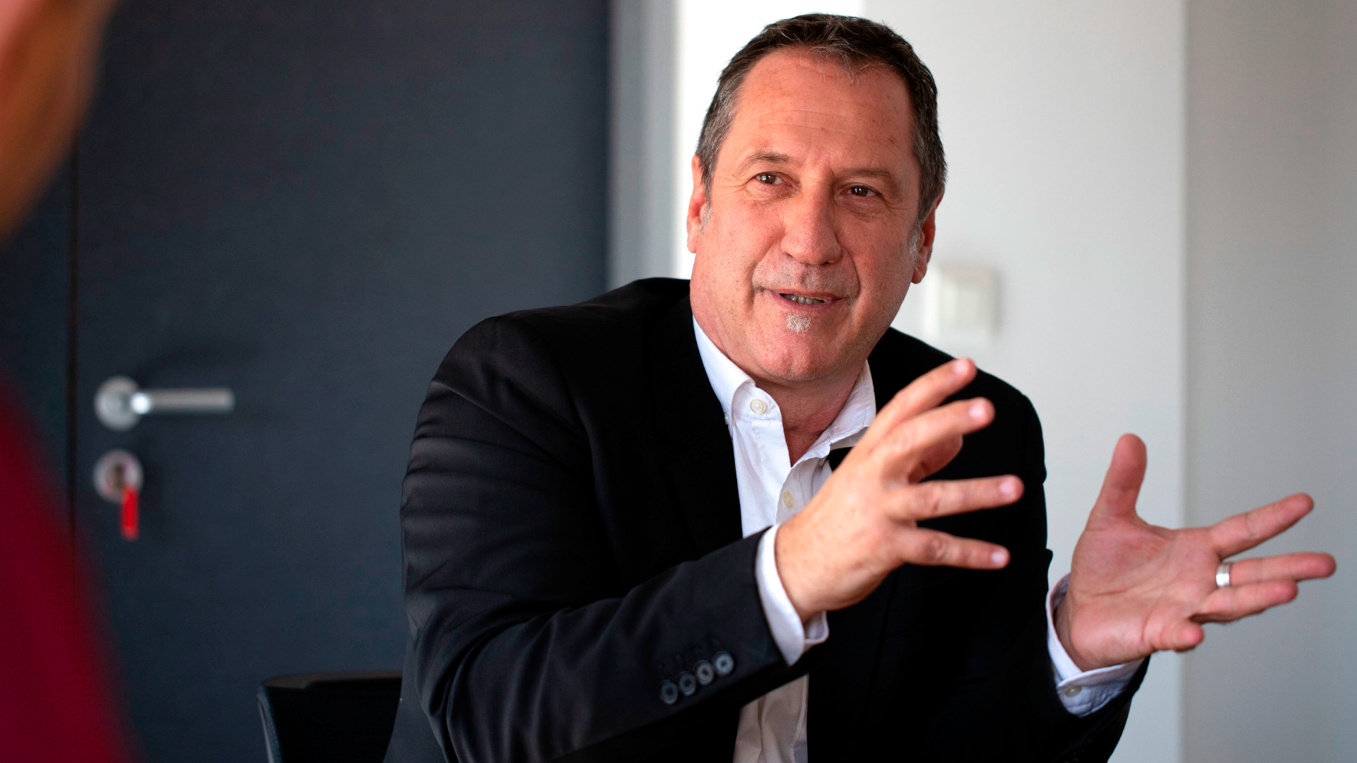 Vincent Bourjaillat, directeur de la Spem, le 10 avril 2024. (Photo : Emilio Guzman)