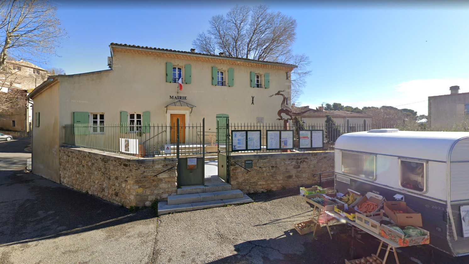 La mairie de la commune d