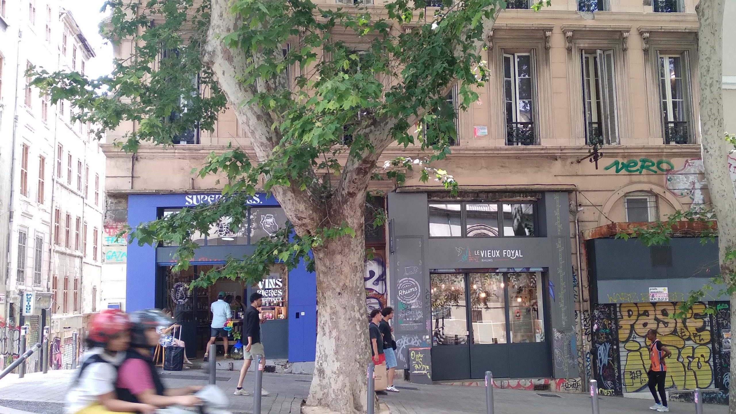 Une vue du 10 cours-Julien. Photo : B.G.