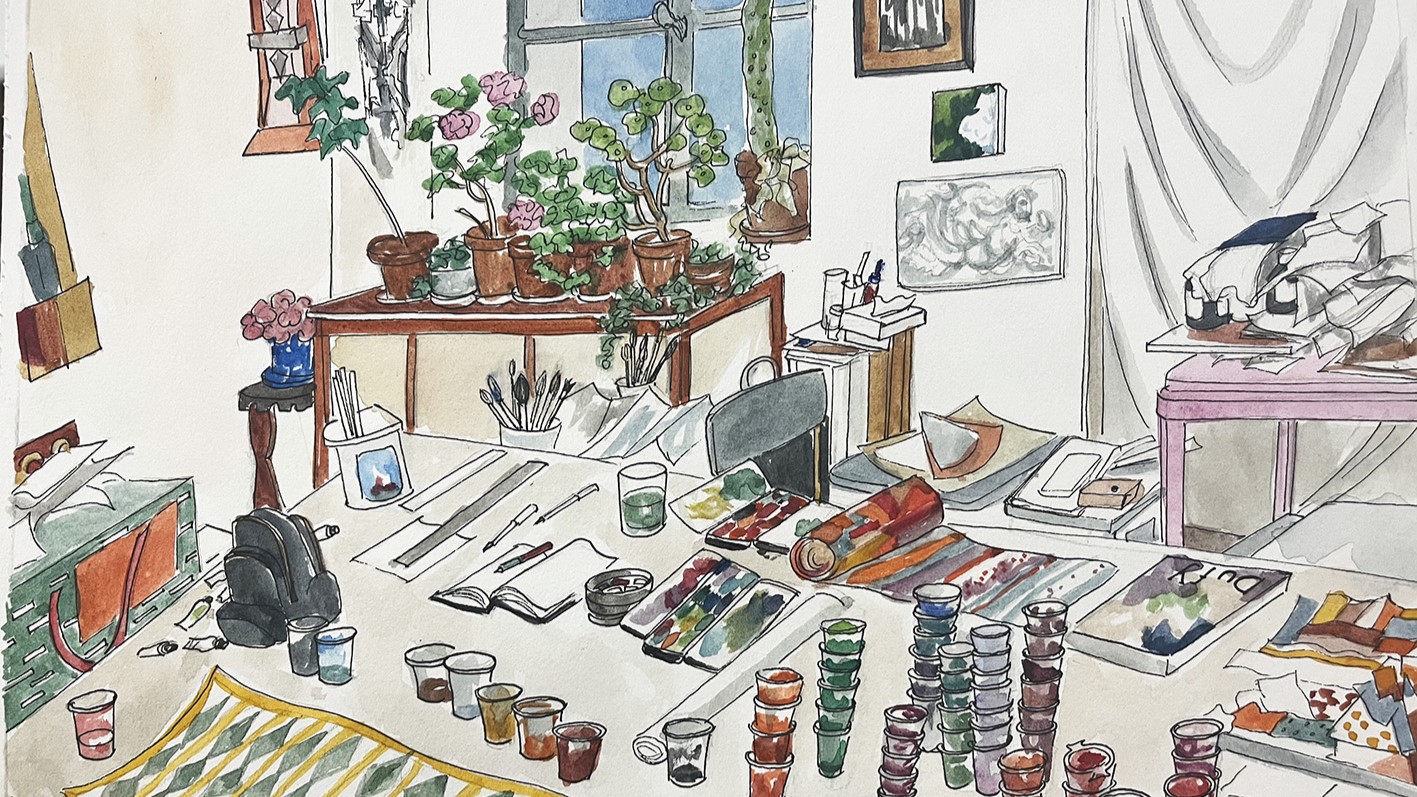 Dessin de Malika Moine.