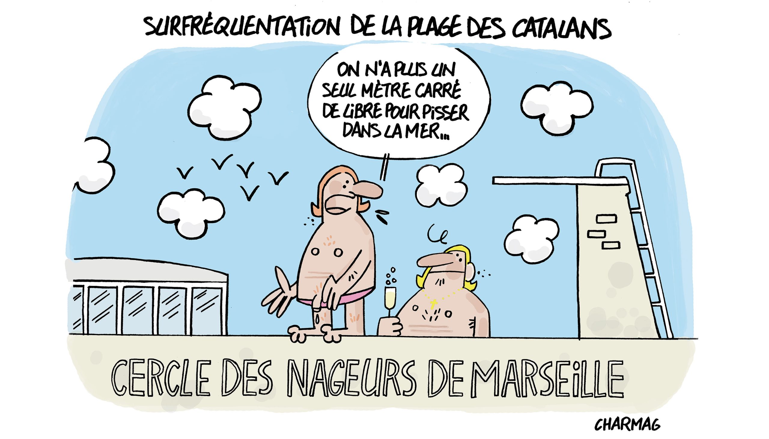 Le clin d’œil de Charmag : les Catalans au bord de la saturation