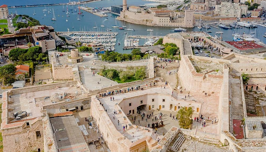 La Citadelle de Marseille.
