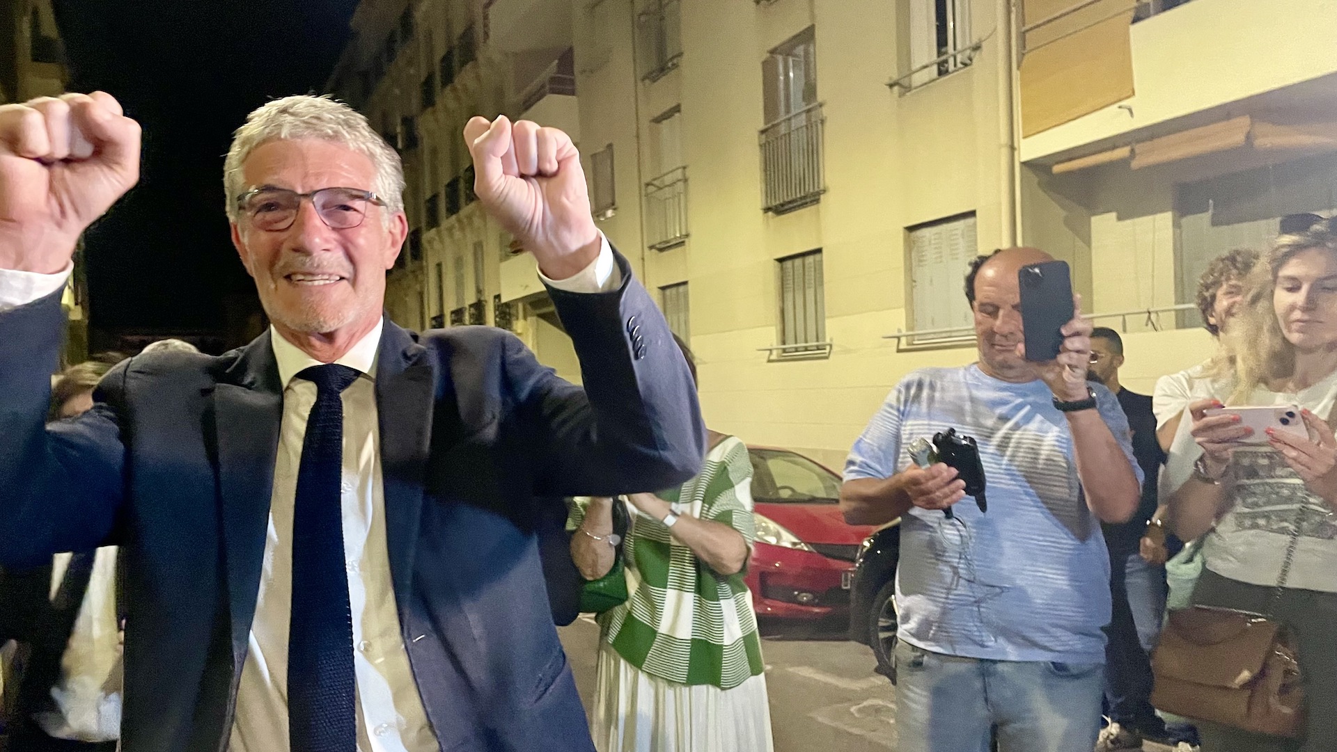 Laurent Lhardit,du Nouveau front populaire, est élu député de la 2e circonscription. (Photo C.By.)